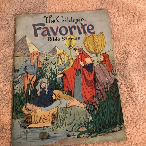 Vintage 1926 Children’s Favorite Bible Stories Metropolitan Church Association - Picture 1 of 11